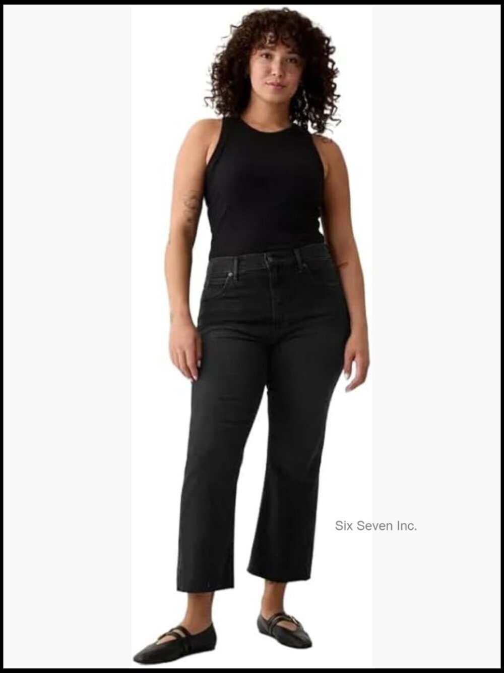 High Rise Flare Denim Jeans